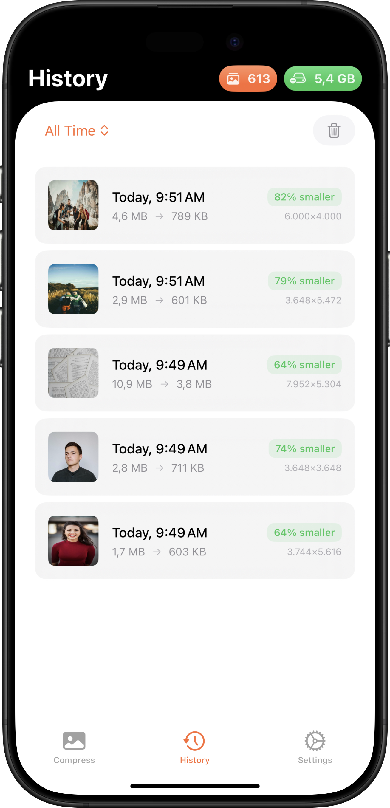 Professional Features Screenshot